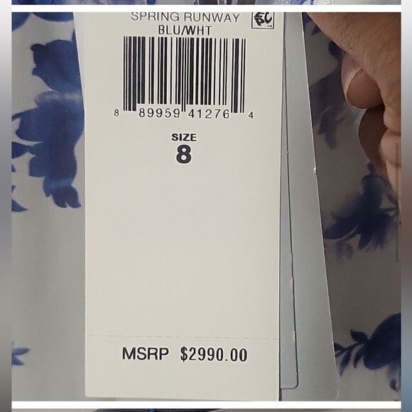 Ralph Lauren Collection Brenda Floral Wide-Leg Pant - Picture 9 of 16